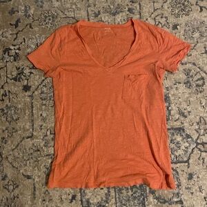 Orange Madewell t-shirt